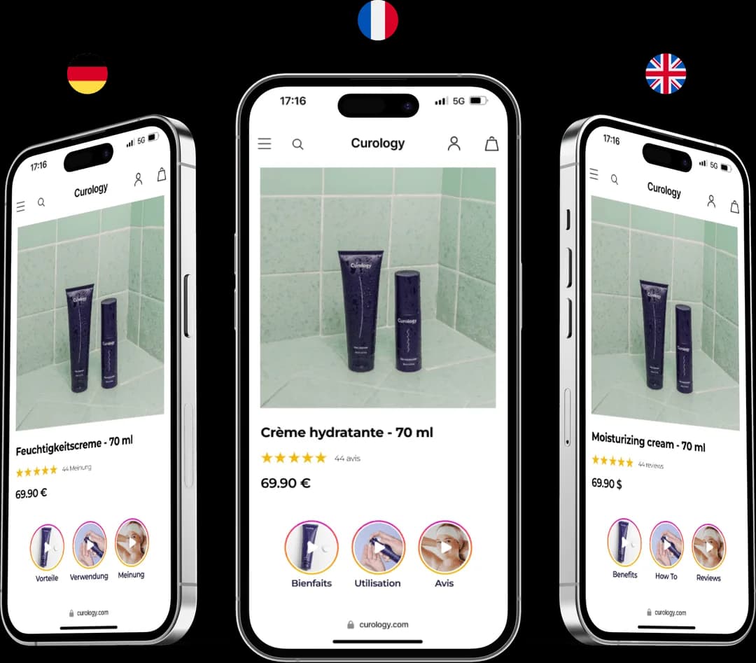 Adapt to the local language of